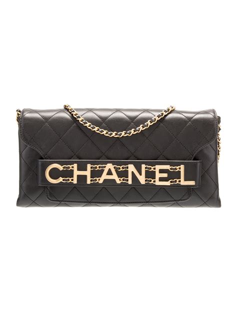 chanel enchained clutch|chanel vintage clutch with chain.